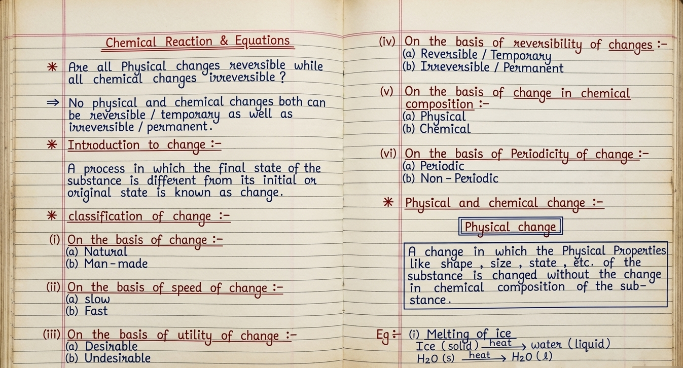 Class 10th Science English Medium Handwritten Topper's Notes, Colourfull Notes 2 Class 10th Science English Medium Handwritten Topper's Notes, Colourfull Notes - Image 2